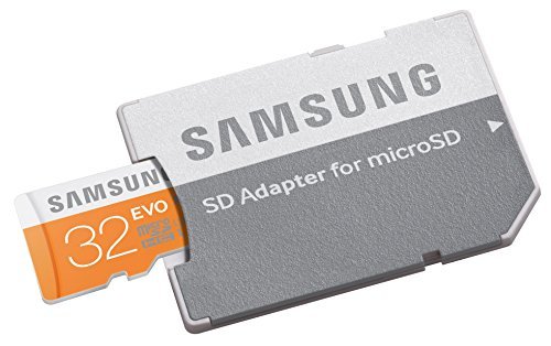 Samsung EVO 32GB Class 10 Micro SDHC Card with Adapter (MB-MP32DA/AM)