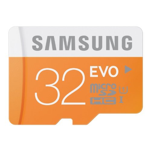 Samsung Electronics 32GB EVO Micro SDHC UHS-I Upto 48MB/s Class 10 Memory Card (MB-MP32D)