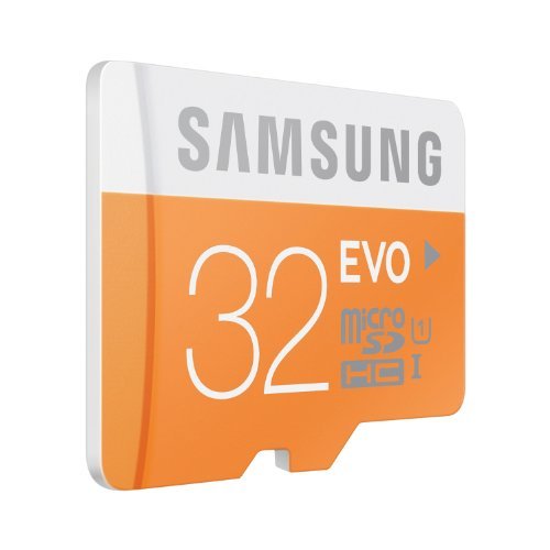 Samsung Electronics 32GB EVO Micro SDHC UHS-I Upto 48MB/s Class 10 Memory Card (MB-MP32D)