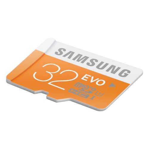 Samsung Electronics 32GB EVO Micro SDHC UHS-I Upto 48MB/s Class 10 Memory Card (MB-MP32D)