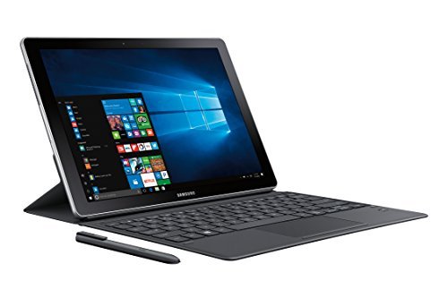 Samsung Galaxy Book 12” Windows 2-in-1 PC (Wi-Fi) Silver, 8GB RAM/256GB SSD, SM-W720NZKAXAR