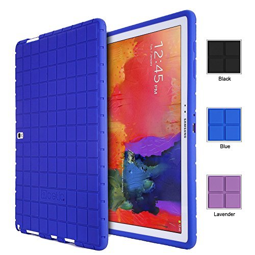 Samsung Galaxy Note Pro 12.2 Case - Poetic Samsung Galaxy Note Pro 12.2 Case [GraphGRIP Series] - [Lightweight] [GRIP] Protective Silicone Case for Samsung Galaxy Note Pro 12.2 Blue (3 Year Manufacturer Warranty From Poetic)