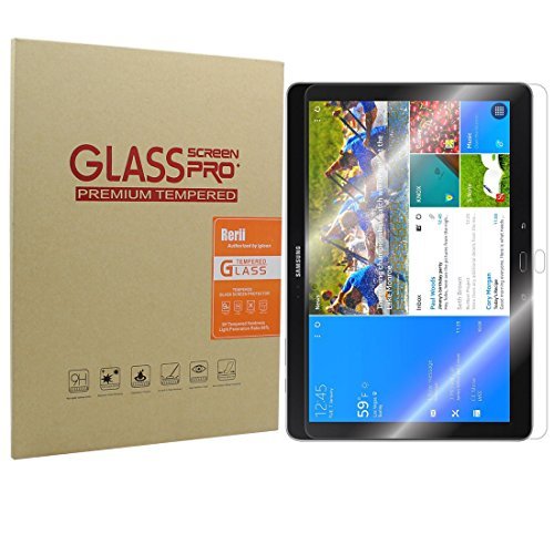 Samsung Galaxy Note Tab Pro 12.2 Tempered Glass Screen Protector by Rerii, 9H Hardness, 0.3mm Thickness, High Definition, Real Glass Screen Protector