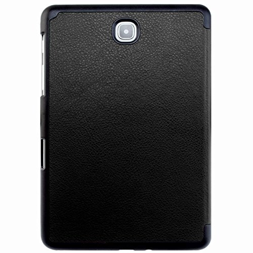 Samsung Galaxy Tab A 8.0 Case - HOTCOOL Ultra Slim Lightweight SmartCover Stand Case For Samsung Galaxy Tab A SM-T350NZBAXAR 8-Inch Tablet(With Smart Cover Auto Wake/Sleep), Black