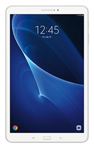 Samsung Galaxy Tab A SM-T580NZWAXAR 10.1-Inch 16 GB, Tablet (White)