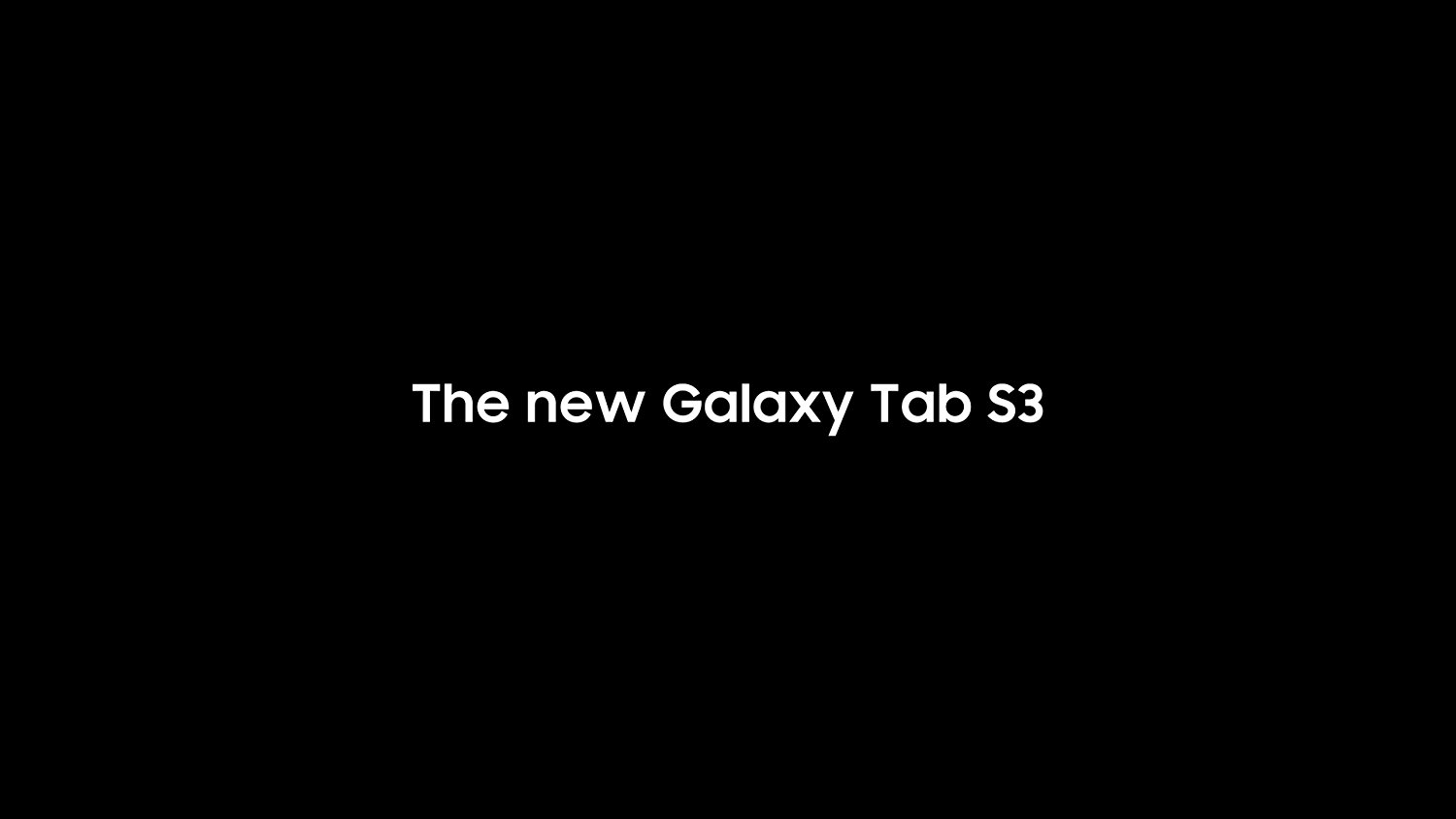 Samsung Galaxy Tab S3 9.7-Inch, 32GB Tablet (Black, SM-T820NZKAXAR)