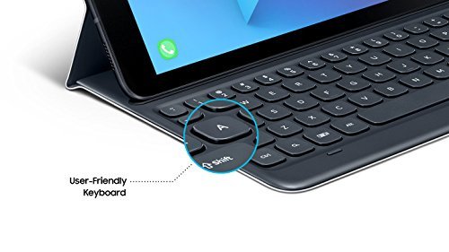 Samsung Galaxy Tab S3 Keyboard Cover, Grey (EJ-FT820USEGUJ)