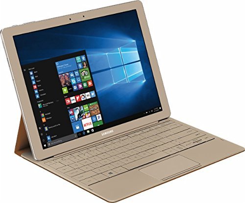 Samsung Galaxy TabPro S 12" Full HD+(2160x1440) High Performance TouchScreen Convertible 2-in-1 Laptop, Intel Core M3, 8GB RAM, 256GB SSD, Win10, Gold