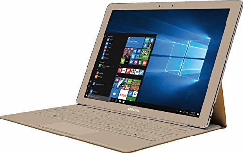 Samsung Galaxy TabPro S 12" Full HD+(2160x1440) High Performance TouchScreen Convertible 2-in-1 Laptop, Intel Core M3, 8GB RAM, 256GB SSD, Win10, Gold