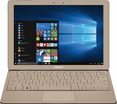 Samsung Galaxy TabPro S 12" Full HD+(2160x1440) High Performance TouchScreen Convertible 2-in-1 Laptop, Intel Core M3, 8GB RAM, 256GB SSD, Win10, Gold