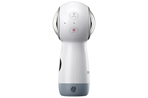 Samsung Gear 360 (2017 Edition) Real 360° 4K VR Camera (US Version with Warranty)