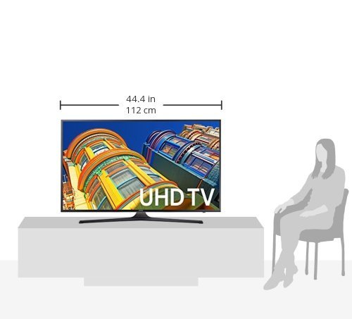 Samsung UN50KU6300 50-Inch 4K Ultra HD Smart LED TV (2016 Model)