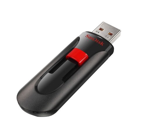 SanDisk 16GB 2.0 Flash Cruzer Glide USB Drive (SDCZ60-016G-B35)