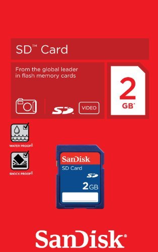 SanDisk 2GB Class 4 SD Flash Memory Card- SDSDB-002G-B35 (Label May Change)