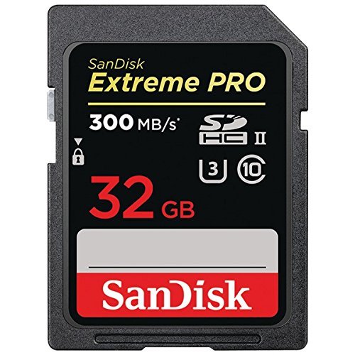 SanDisk 32GB Extreme PRO UHS-II SDHC Memory Card