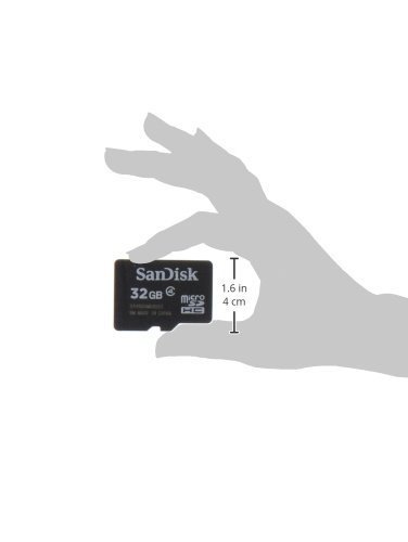 SanDisk 32GB Mobile MicroSDHC Class 4 Flash Memory Card With Adapter- SDSDQM-032G-B35A(RETAIL PACKAGING)