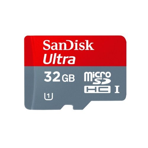 SanDisk 32GB ULTRA microSDHC Card Class 10 (SDSDQUA-032G-A11A)