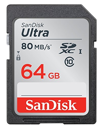 SanDisk 64GB Ultra SDXC UHS-I Memory Card SDSDUNC-064G-GN6IN