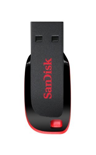 SanDisk Cruzer Blade 32GB USB 2.0 Flash Drive, Frustration-Free Packaging- SDCZ50-032G-AFFP