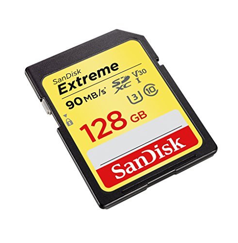 SanDisk Extreme 128GB SDXC UHS-I Card (SDSDXVF-128G-GNCIN) [Newest Version]