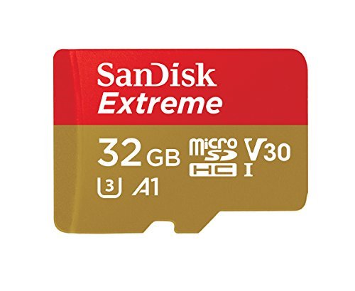 SanDisk Extreme 32GB microSDHC UHS-I Card - SDSQXAF-032G-GN6MA [Newest Version]