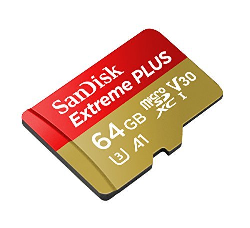 SanDisk Extreme PLUS 64GB microSDXC UHS-I Card - SDSQXBG-064G-GN6MA