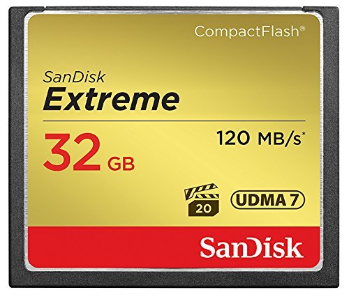 SanDisk Extreme SDCFXSB-032G-G46 32GB CompactFlash Memory Card