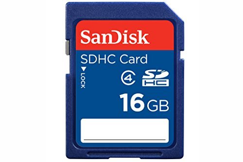 SanDisk Flash 16 GB SDHC Flash Memory Card SDSDB-016G (Label May Change)