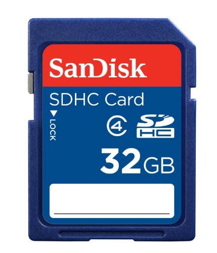 SanDisk Standard - Flash memory card - 32 GB - Class 4 - SDHC Retail Package