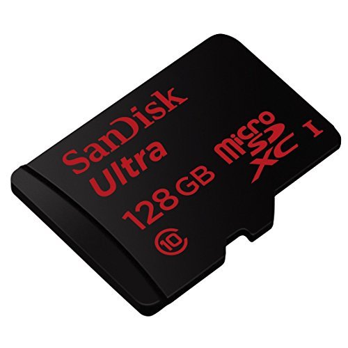 SanDisk Ultra 128GB UHS-I/Class 10 Micro SDXC Memory Card With Adapter- SDSDQUAN-128G-G4A [Old Version]