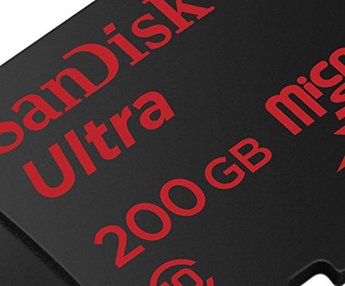 SanDisk Ultra 200GB Micro SDXC Memory Card (SDSDQUAN-200G-G4A)