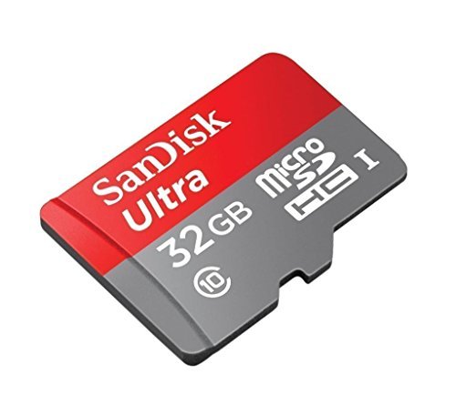 SanDisk Ultra 32GB UHS-I/Class 10 Micro SDHC Memory Card With Adapter - SDSDQUAN-032G-G4A