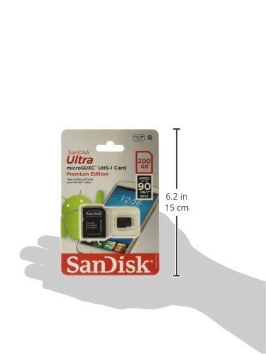 Sandisk Ultra MICROSD UHS-I 200GB Flash Memory Card (SDSDQUAN-200G-A4A)