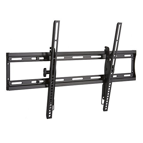 Sanus Low Profile Tilting TV Wall Mount Bracket for 40"-70" TVs - Features Effortless 10º Tilt, Slim 2” Profile, & Post Install Centering - OLT15-B1