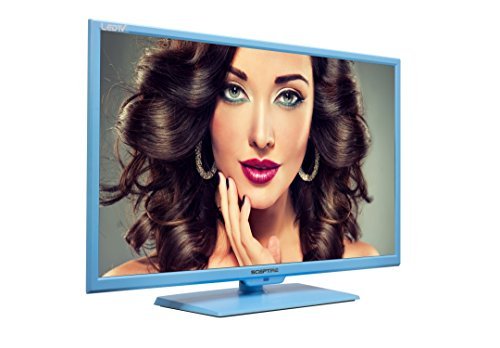 Sceptre 32\" 720p 60Hz Class LED HDTV with Built-In DVD Player, Blue