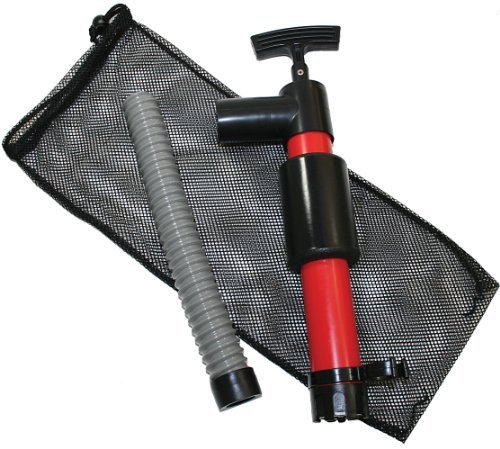 SeaSense Kayak Hand Pump 12-Inch with Floating Mesh Bag