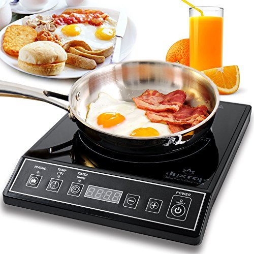 Secura 9100MC 1800W Portable Induction Cooktop Countertop Burner, Black