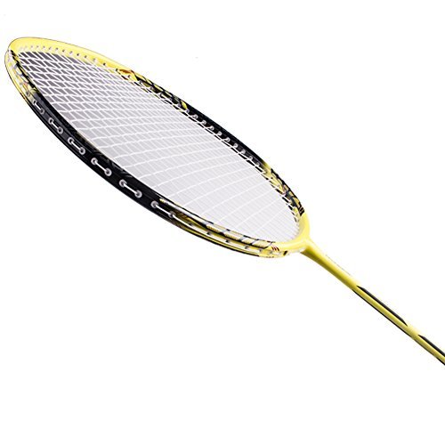 Senston - 2 Player Badminton Racket Set Carbon Shaft Racket Set- Including 1 Badminton Bag