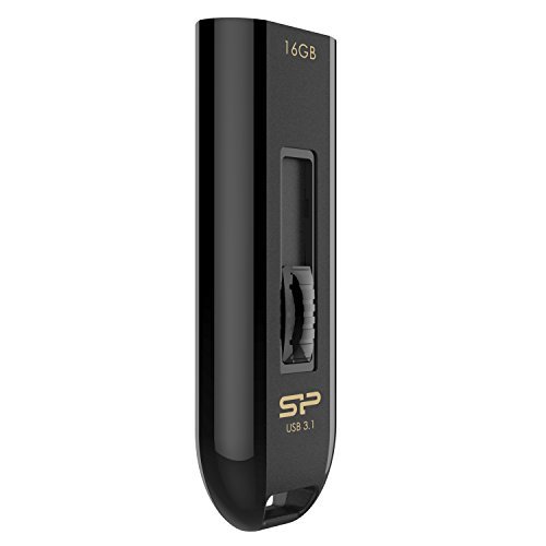 Silicon Power 16GB Flash Drive Blaze B21 USB3.0/3.1G1 High Performance black (SP016GBUF3B21V1K)