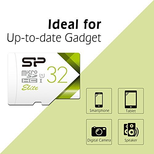 Silicon Power 32GB Nintendo Switch Compatible MicroSDHC UHS-1 Memory Card Limited Edition- with Adapter (SP032GBSTHBU1V21SP)