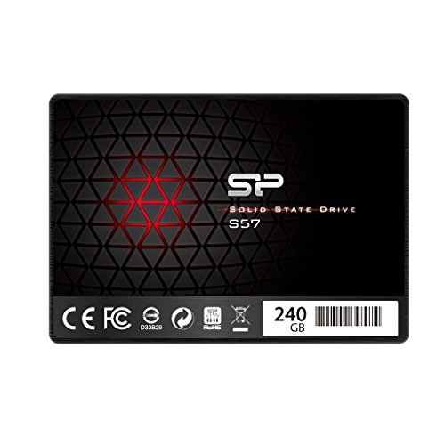 Silicon Power/Marvell Controller 240GB S57 (SLC Cache Boost with Read up to 500 MB/s) SATA III Internal Solid State Drive- Free-download SSD Health Monitor Tool Included