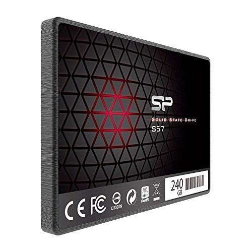 Silicon Power/Marvell Controller 240GB S57 (SLC Cache Boost with Read up to 500 MB/s) SATA III Internal Solid State Drive- Free-download SSD Health Monitor Tool Included