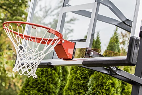 Silverback In-Ground Basketball System with Tempered Glass Backboard