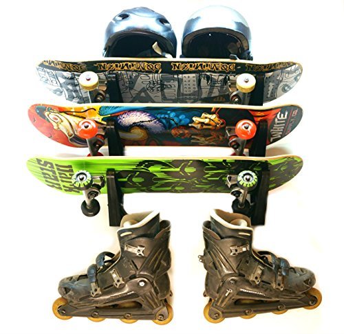 Skateboard Rack - 3 Boards - StoreYourBoard