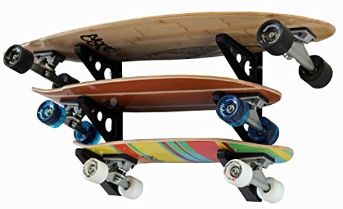 Skateboard Rack - 3 Boards - StoreYourBoard