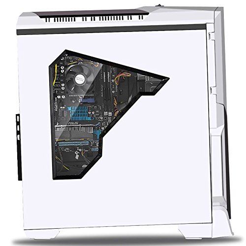 SkyTech ArchAngel GTX 1050 Ti Gaming Computer Desktop PC FX-6300 3.50 GHz 6-Core, GTX 1050 Ti 4GB, 8GB DDR3, 1TB HDD, 24X DVD, Wi-Fi USB, Windows 10 Pro 64-bit, White (GTX 1050 Ti Version)