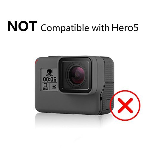 Smatree Battery (2 Pack) for Gopro Hero 4-[NOT for hero 5]