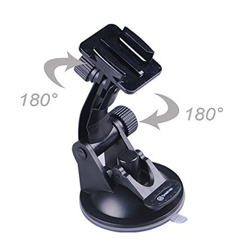 Smatree Suction Cup Mount for GoPro Hero 6/5/4/3+/3/2/1/Session