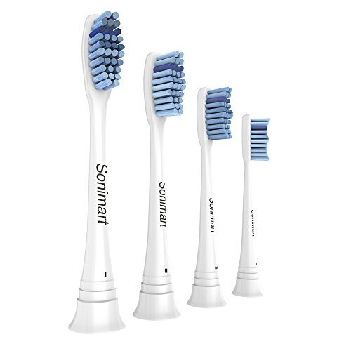 Sonimart Sensitive Premium Replacement Toothbrush Heads for Philips Sonicare ProResults...