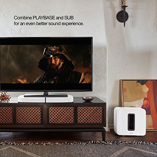 Sonos 5.1 Home Theater Digital Music System (PLAYBASE, SUB, PLAY:1) - White